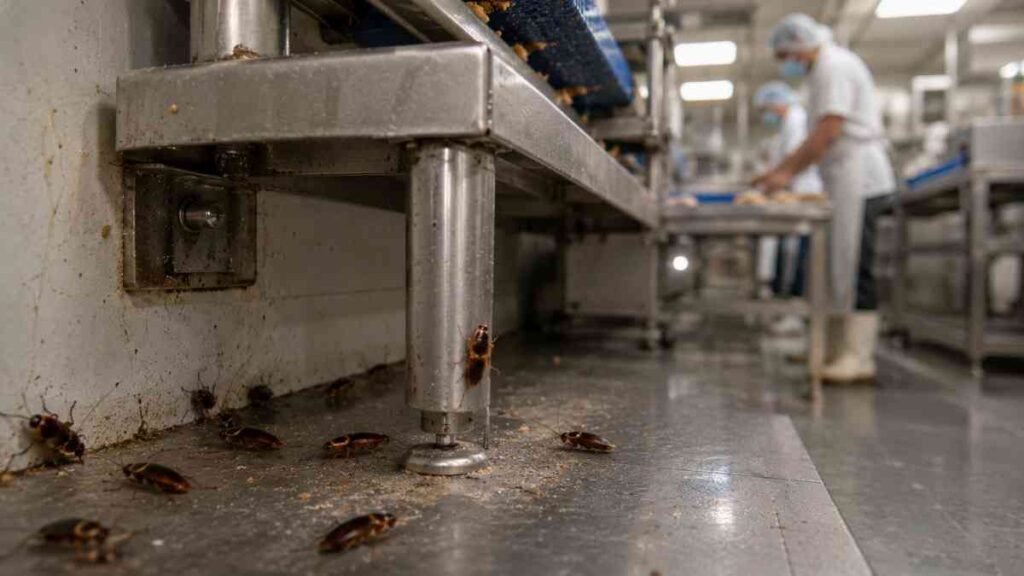 Industrial Cockroach Fumigation
