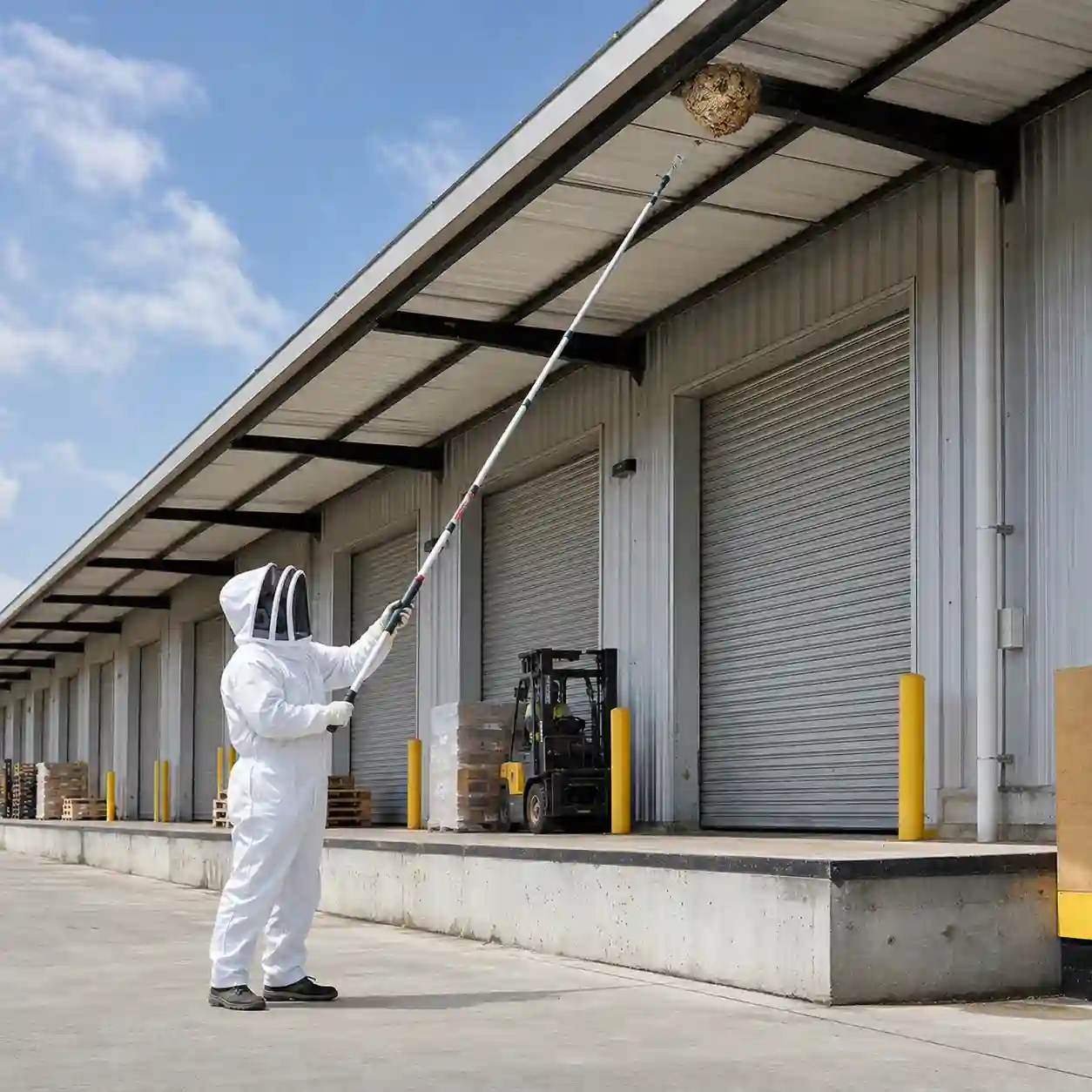 Commercial Cockroach Fumigation Industrial Beehive and Wasp Nest Removal