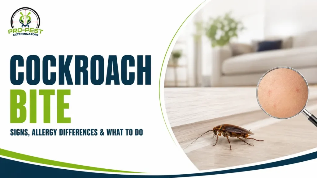 Cockroach Bite: Identification, Allergy Differences and What to Do 2 Cockroach Bite cockroach bite